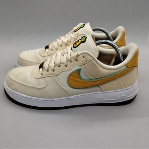 Nike Air Force 1 '07 Low Premium Happy Pineapple Coconut Milk Mens Size  10.5